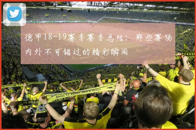 德甲18-19赛季赛季总结：那些赛场内外不可错过的精彩瞬间